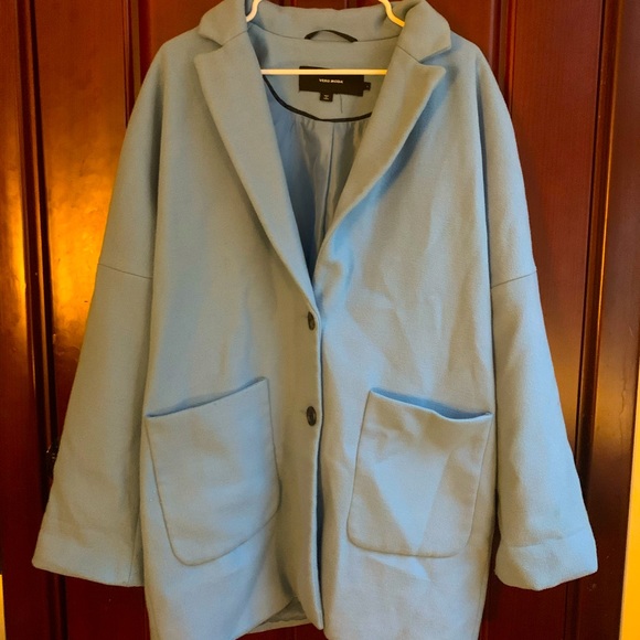 Vero Moda Jackets & Blazers - Baby Blue Coat